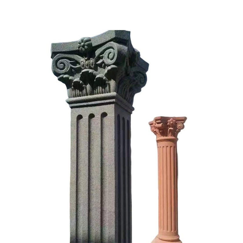 Szálerősítésű, tartós GRC római oszlopok